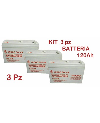 Kit batteria 120ah - kit,