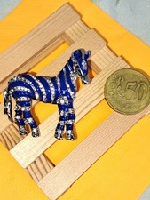 Spilla Crazy: Zebra in argento