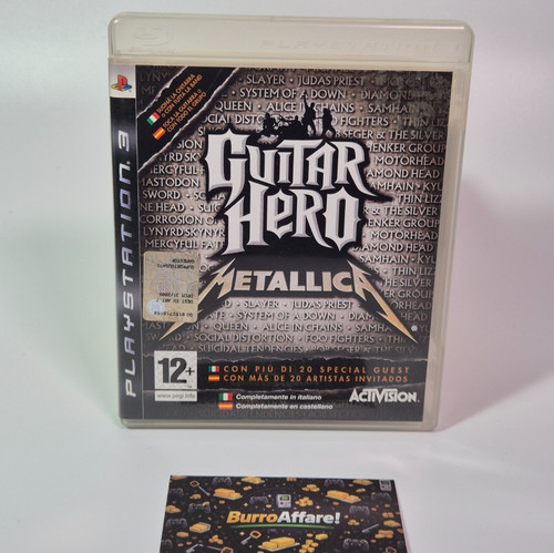Guitar hero metallica ps3 - guitar,