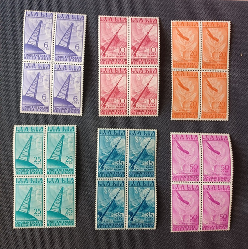 Quartina francobolli 1947 - francobolli,