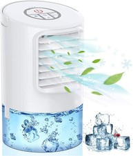 KASAN Raffreddatore d'Aria Portatile, Mini Ventilatore e Condizionatore d'Aria