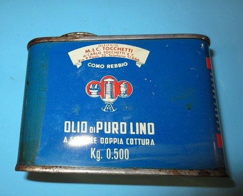 Vintage lattina olio - olio, puro