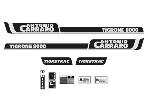 Kit adesivi trattore antonio - kit,