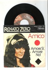 RENATO ZERO=45GIRI=AMICO-AMORE