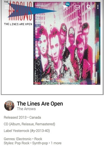 Arrows lines are - lines, open