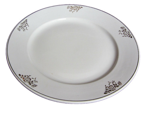Piatto ceramica bordo e - in,