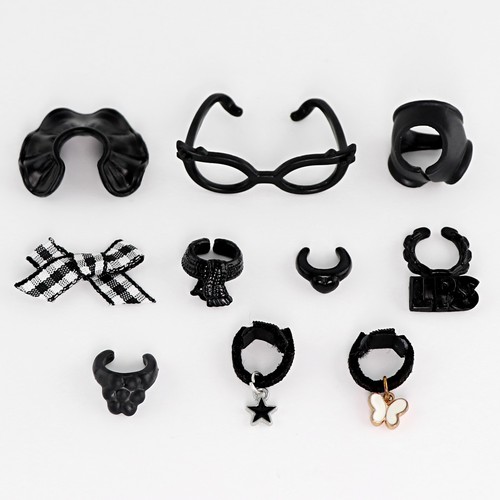 Accessori lps neri pezzi - lps, 10