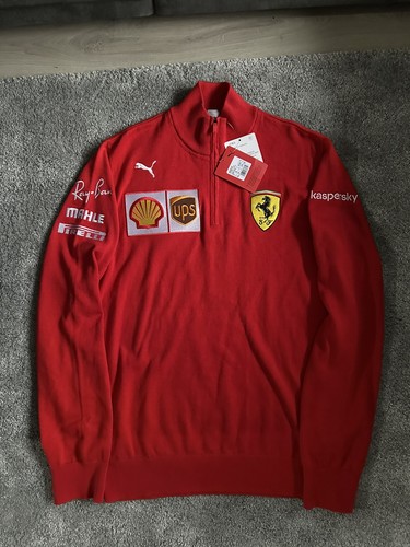 Maglione felpa ferrari zip - maglione,