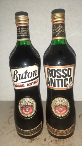 Bot rosso antico buton - 2,