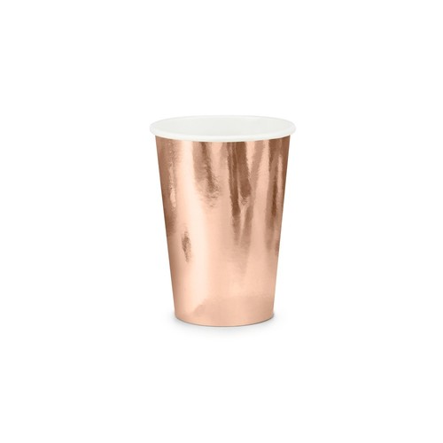 Bicchieri cartoncino oro - in,