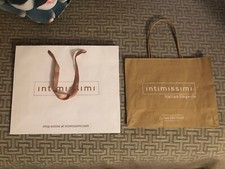 2 SACCHETTO INTIMISSIMI GIFT BAG BORSA SACHET BUSTA SAC BOLSA TASCHE DUSTBAG