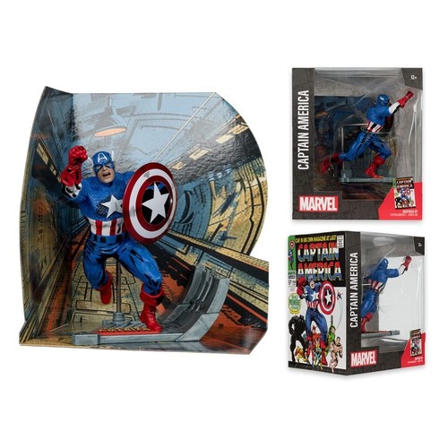 Marvel pvc statue captain - marvel,