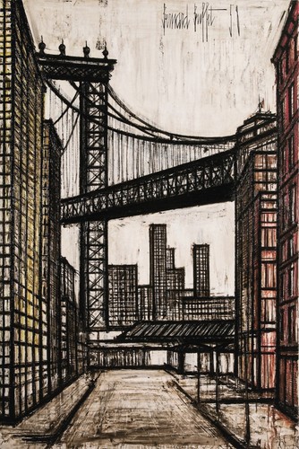 Bernard buffet metropolitana - buffet, :