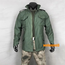 NUOVO STOCK M65 Field Jacket giacca a vento militare uomo tasche vintage cappotto casual