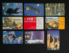 Lotto di 8 Schede Telefoniche