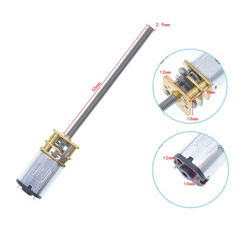 Motoriduttore n20 6v 12v - dc, 3v