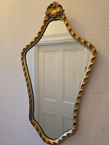 Specchio vintage dorato stile