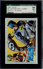 1966 TOPPS BATMAN BLUE BAT #6B