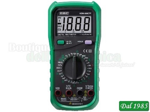Multimetro digitale con - multimetro,