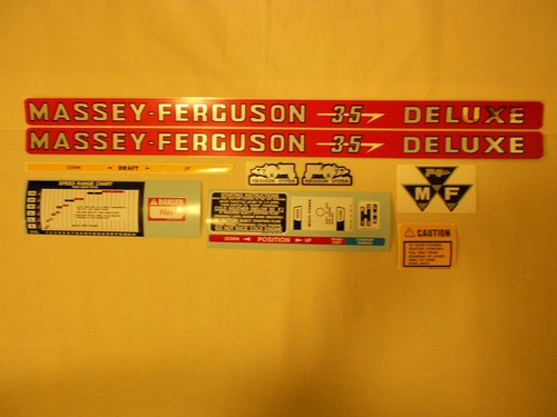 Set decalcomanie massey - set,