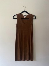 Abito dkny jeans marrone - dkny,