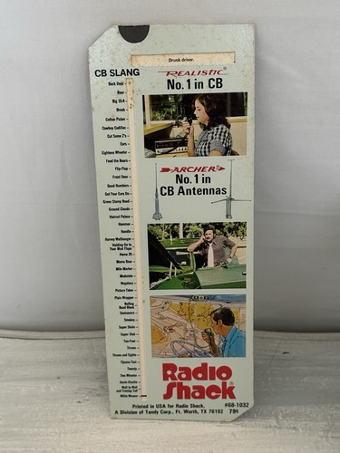 Vintage radio shack - radio, guide