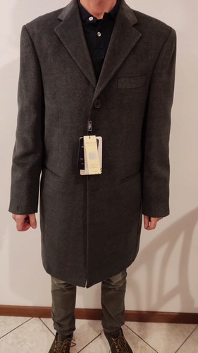 Cappotto lana uomo - lana, da