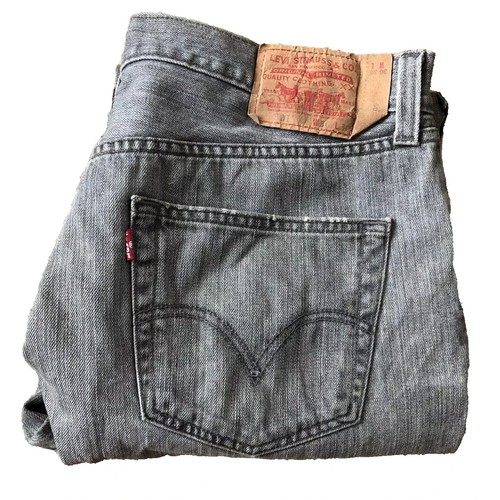 Jeans levis 501 grigio - jeans,