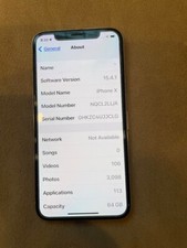 Apple iPhone X - 64GB - Bianco