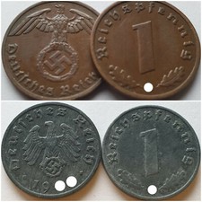 Allemagne 1 Reich Pfennig 3eme