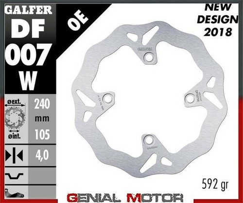 Galfer disco freno posteriore - galfer,