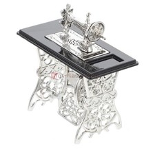 Macchina da cucire a pedale modello 3 pezzi macchina da cucire casa delle bambole macchina da cucire