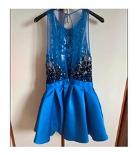 abito donna ELISABETTA FRANCHI CON PAILLETTES