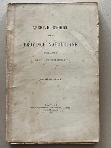 1896 archivio storico - storico, province