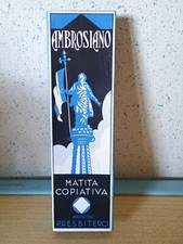 SCATOLA 12  "AMBROSIANO MATITA COPIATIVA" PRESBITERO N.2849 COPIATIVO PER RICALC