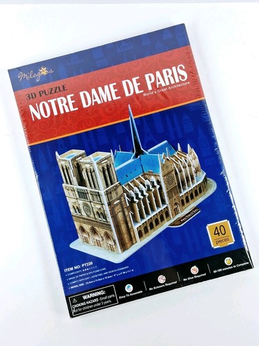Milagros puzzle notre dame - milagros, 3d