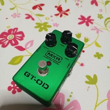 MXR GT-OD Overdrive Booster Pedale Usato, Verde, Tono, Guadagno, Uscita