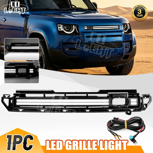 Griglia radiatore con - led, per