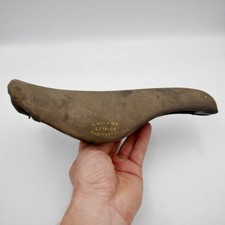 Sella bici da strada vintage, anni 80, Selle San Marco Concor Supercorsa in pelle marrone