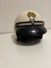 CASCO BIANCO MOTOCICLISTA