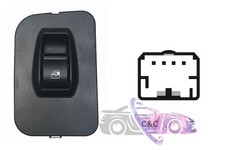 PULSANTIERA ALZACRISTALLO PORTA ANTERIORE DX 1 INTERRUTTORE 4 PIN FIAT QUBO 08>