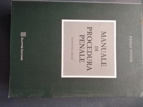 Manuale procedura penale - manuale,