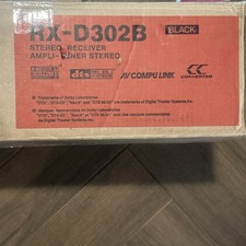 JVC RX-D302B Ricevitore Home Theater con Telecomando RM-SRXD301J, Pacchetto Cavi Av 