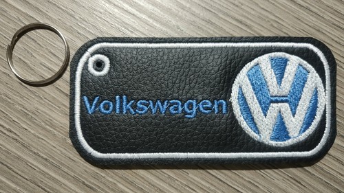 Portachiavi ricamato - ricamato, vw