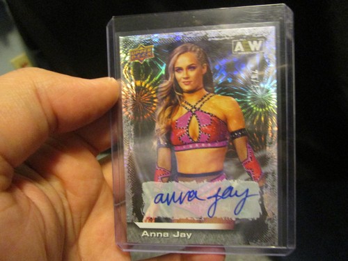 2022 upper deck aew anna - aew, jay