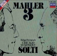 Mahler-Solti -Symphonie N 3  von Solti,Chicago Symph.... | CD | Zustand sehr gut