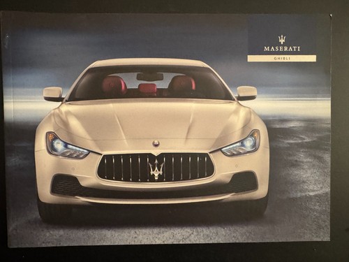 Brochure maserati ghibli 30 - brochure,