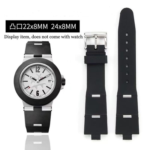 20mm rubber watch band - 20mm,