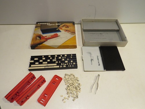 Trodat typo 501 lettere numeri - typo,