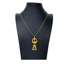 Collana Lunga Ciondolo Teschio